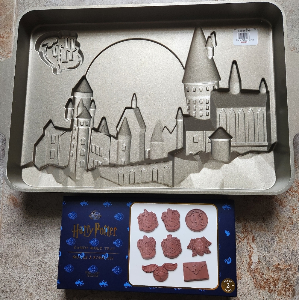 Harry Potter Cake Pan and Chocolate Mold